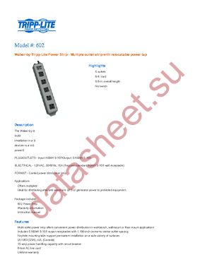 602 datasheet  